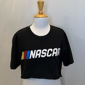 NASCAR cropped t shirt